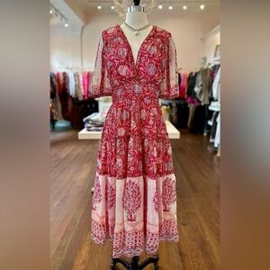 Boho Ash and Eden midi dress NWT